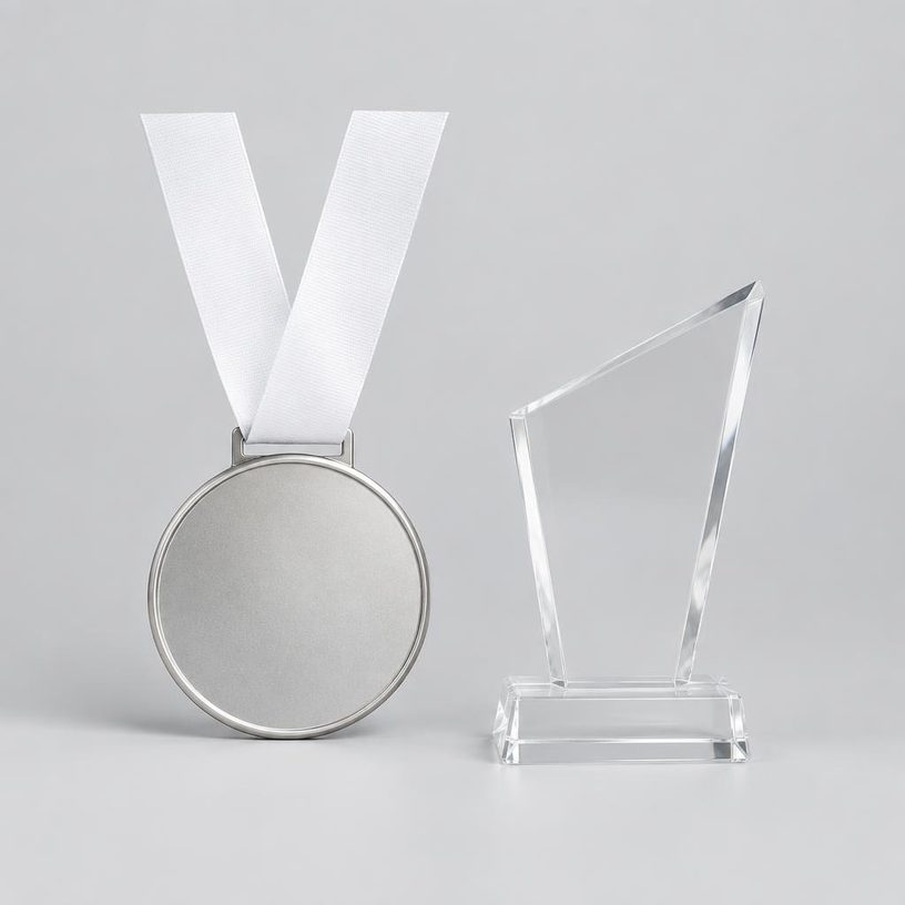Médailles et trophées gravés
